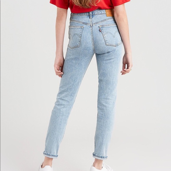 Levi's Denim - LEVIS 501 Tango Light Wash Jeans Cotton Neutral Size 24